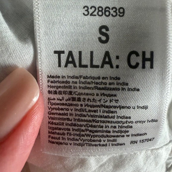 NIP Farm Rio Sweet Bloom Bouquet Short-Sleeve Mini Dress Size S Boho Cottagecore - Picture 7 of 12